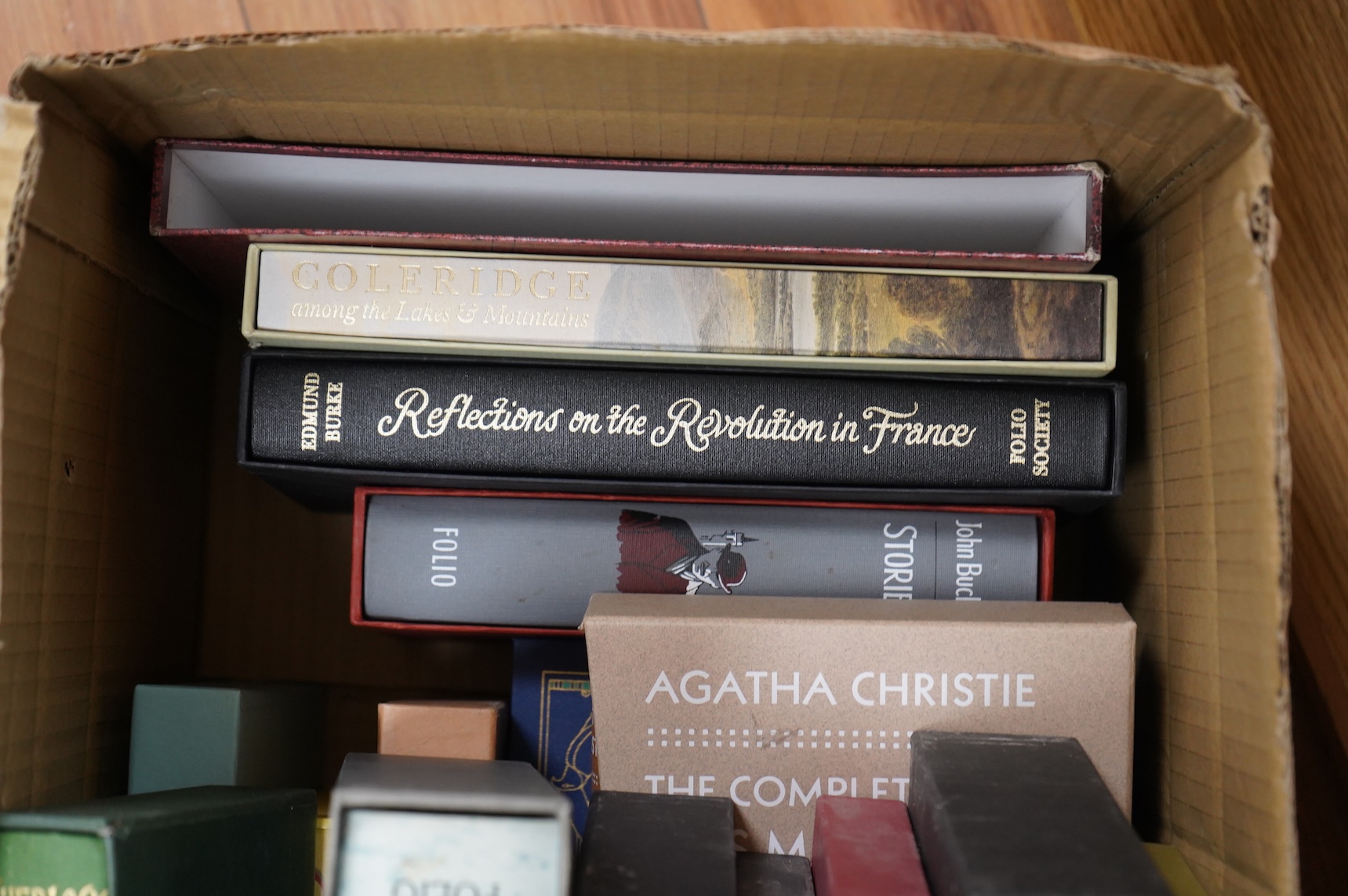 A collection of approximately 30 folio society editions and others